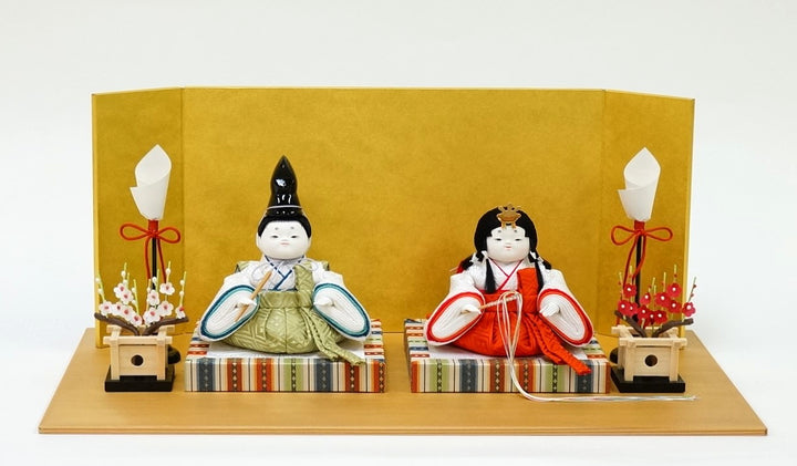 【店舗】幸一光との新作コラボひな人形を展示中です。