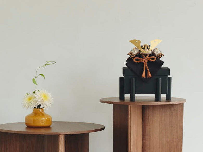 Japanese Lacquered Kabuto — 1/5 Scale