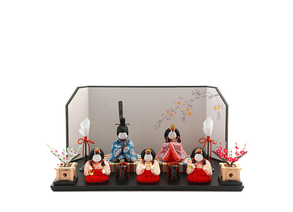 桃山雛 五人飾り