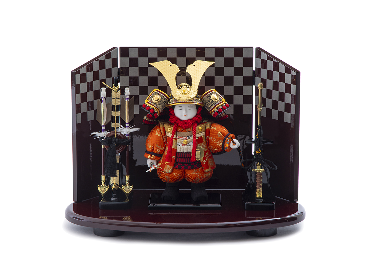 子供大将   フルセット（屏風：市松）
