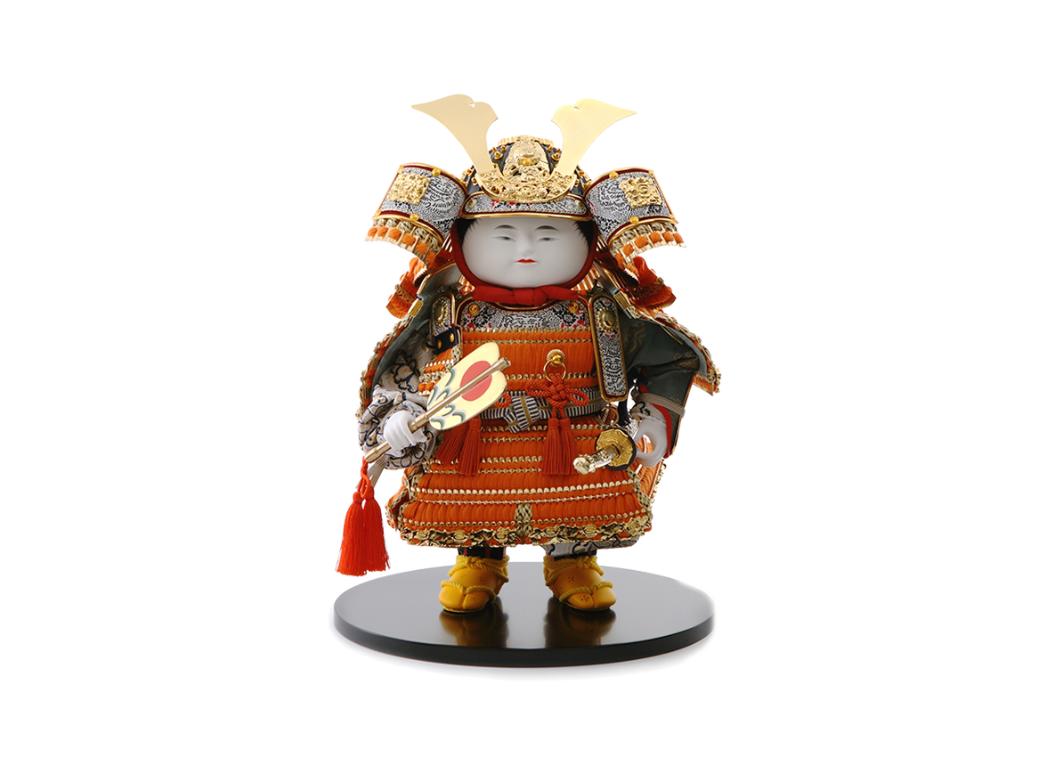 鎧武者 大 朱糸縅