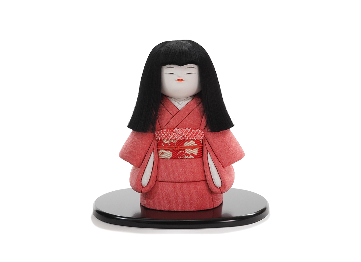 市松人形(衣装:ピンク色)